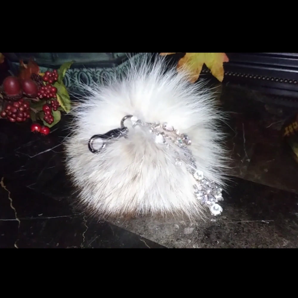 Authentic Fox Fur Luxury Charm